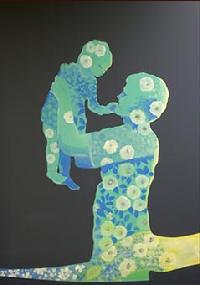 Ribbon of Life: father and child