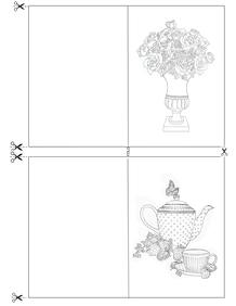 Relaxing, Giving, Coloring,Gifting, Card making