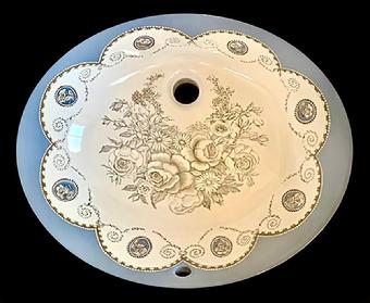 Cream,Blue and Gray-Brown Custom Colors