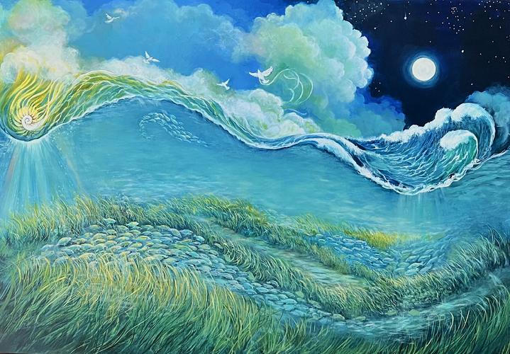 Nature's Healing Rhythm Art Ocean Life